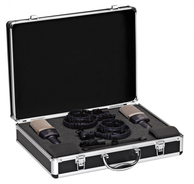 Hlavní obrázek Velkomembránové kondenzátorové mikrofony AKG C314 Stereo set