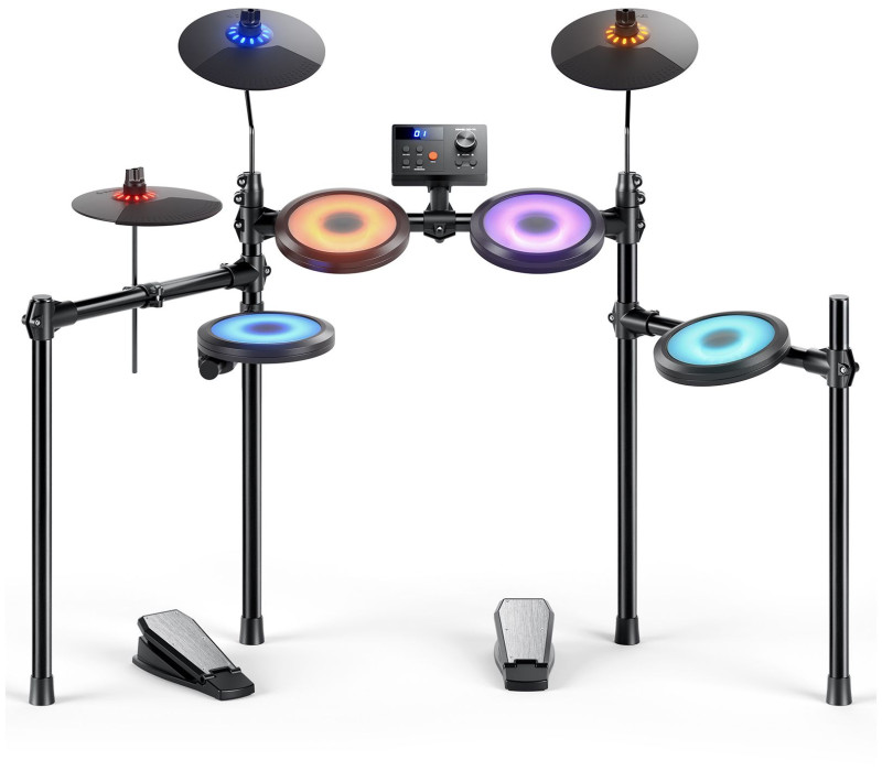 Hlavní obrázek Elektronické soupravy DONNER DED-70L Electronic Drum Set with LED