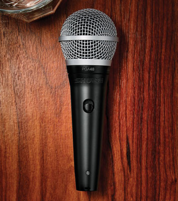 Hlavní obrázek Dynamické pódiové vokální mikrofony SHURE PGA48-QTR (PG ALTA)