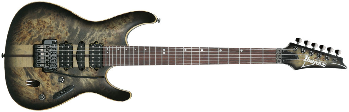 Hlavní obrázek Superstrat IBANEZ S1070PBZ Charcoal Black Burst
