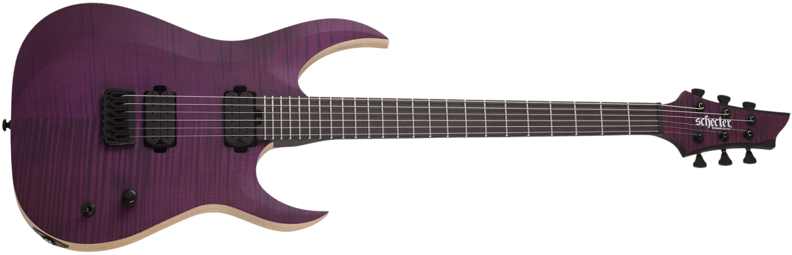 Hlavní obrázek Superstrat SCHECTER John Browne Tao-6 - Satin Trans Purple