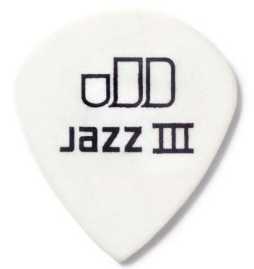 Hlavní obrázek Tvrdost 0.73 DUNLOP Tortex Jazz III White 0.73 12ks