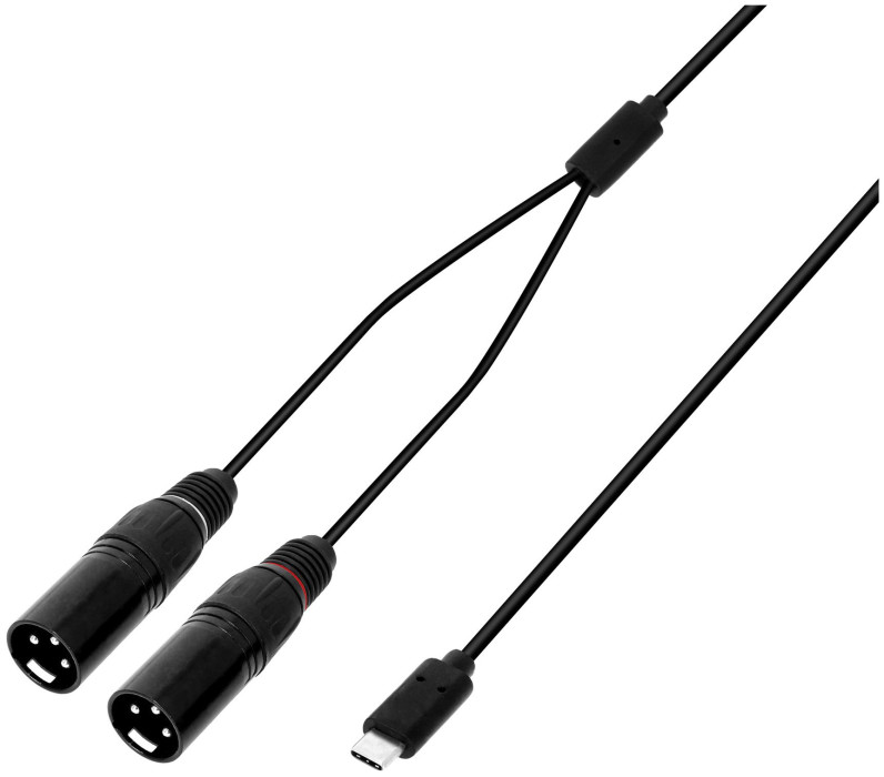 Hlavní obrázek Ovladače studiových monitorů ADAM HALL 3 STAR Y MM USB-C 0300