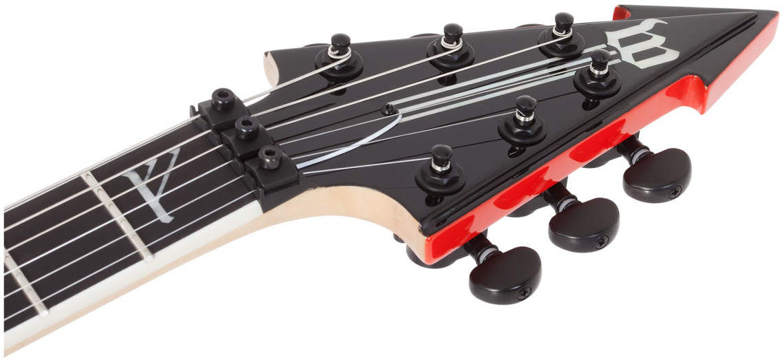 Hlavní obrázek Hard&heavy SCHECTER Wylde Audio Warhammer FR Norse Dragon Pinstripe - Red
