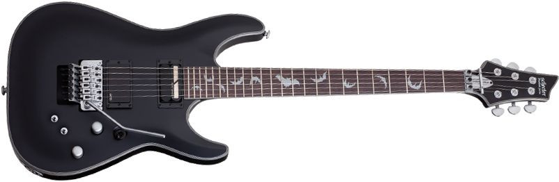 Hlavní obrázek Superstrat SCHECTER Damien Platinum 6 FR S, Rosewood Fingerboard - Satin Black