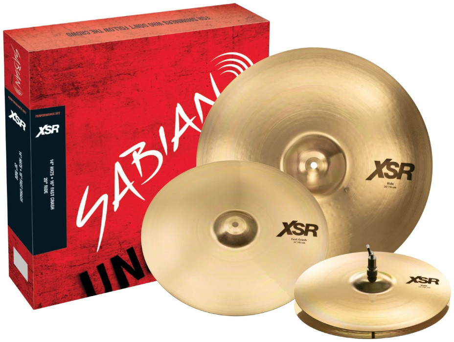 Hlavní obrázek Činelové sady SABIAN XSR Performance Set