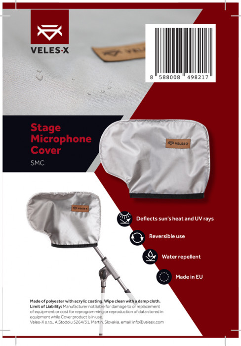 Hlavní obrázek Case pro mikrofony VELES-X Stage Microphone Cover
