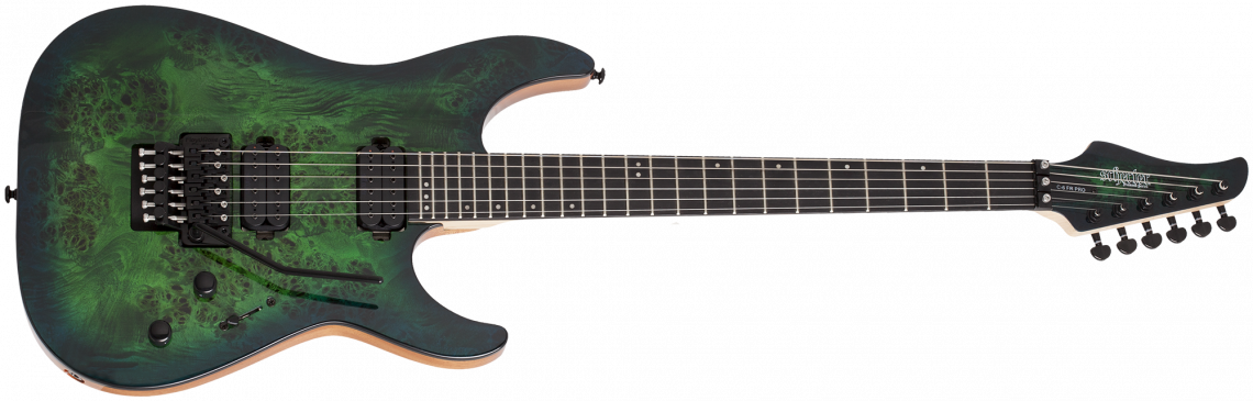 Hlavní obrázek Superstrat SCHECTER C-6 PRO FR Aqua Burst