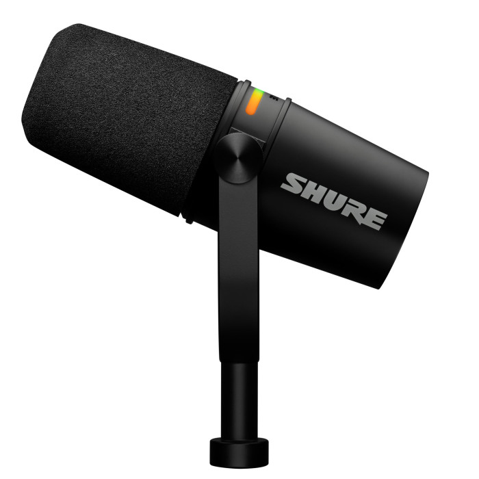 Hlavní obrázek Mikrofony pro rozhlasové vysílání SHURE MV7+ K (black)