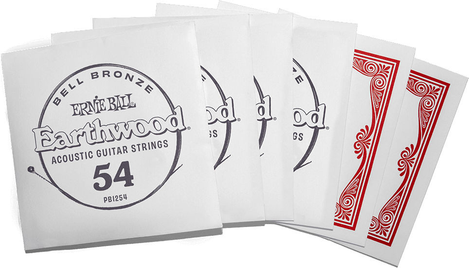 Hlavní obrázek Tvrdost .012 ERNIE BALL 2346 Medium Light Earthwood Bell Bronze Acoustic Guitar Strings 12-54