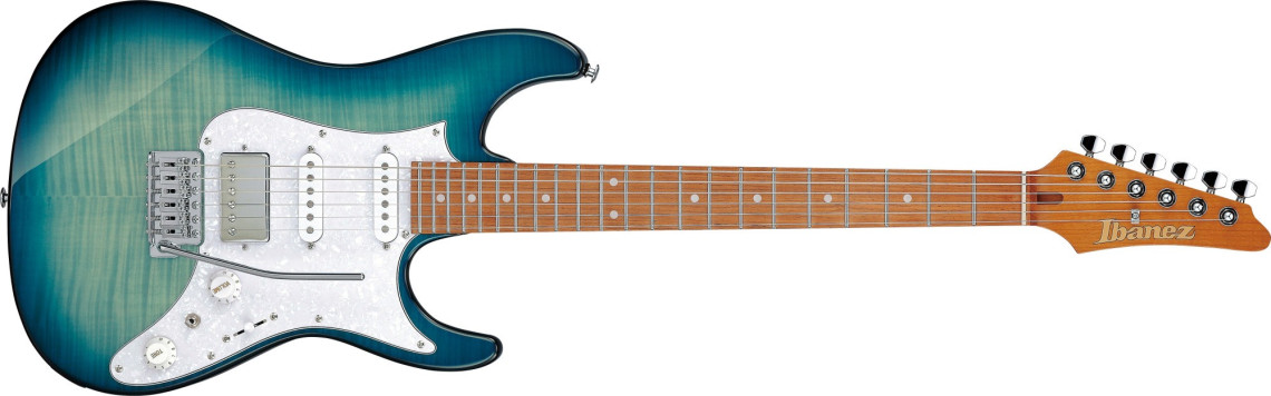 Hlavní obrázek ST - modely IBANEZ AZ22S1F-TXB - Transparent Turquoise Burst