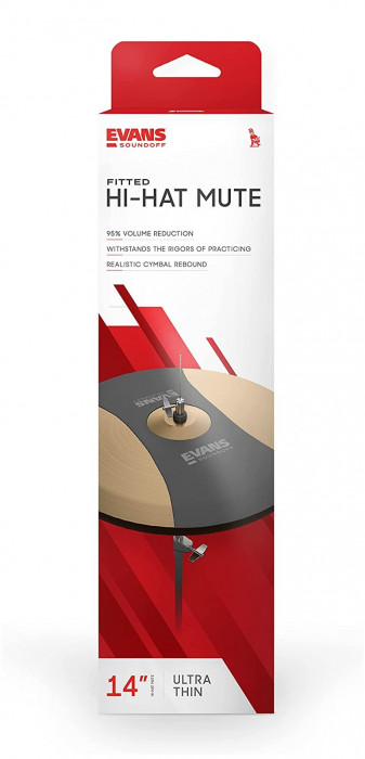 Hlavní obrázek Tlumící podložky EVANS SO14HAT HQ Percussion - SoundOff - 14" Hi-hat
