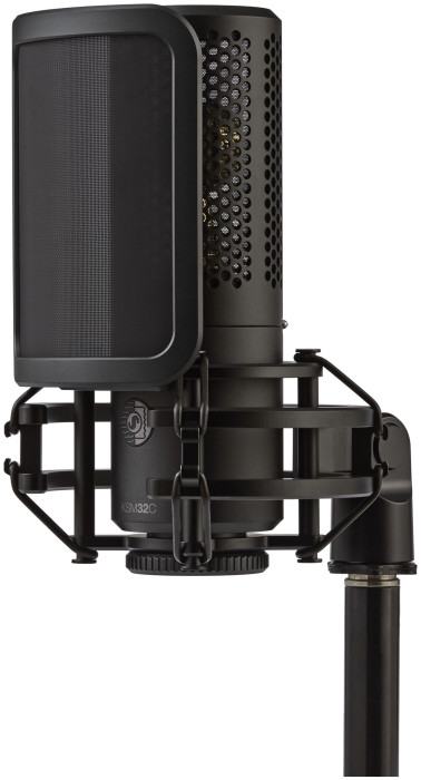 Hlavní obrázek Velkomembránové kondenzátorové mikrofony SHURE KSM32C/SM