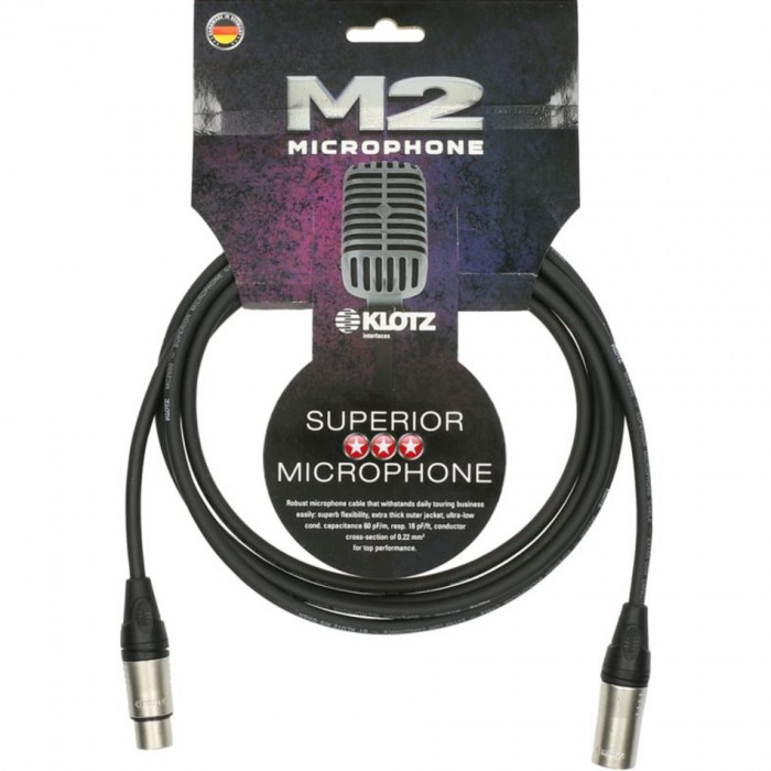 Hlavní obrázek XLR F - XLR M KLOTZ M2 K1 FM 2000