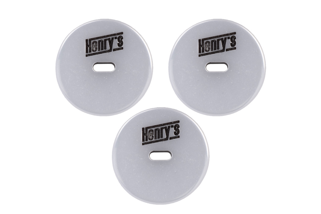 Hlavní obrázek Tvrdost do 2.0 HENRY’S Buttone Moontone - Silver 3ks