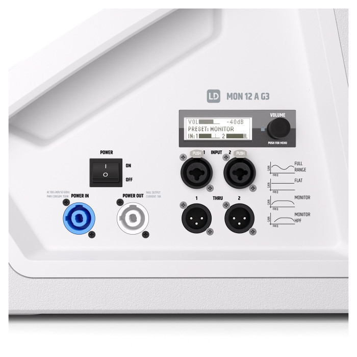 Hlavní obrázek Aktivní pódiové odposlechy LD SYSTEMS MON 12 A G3 W