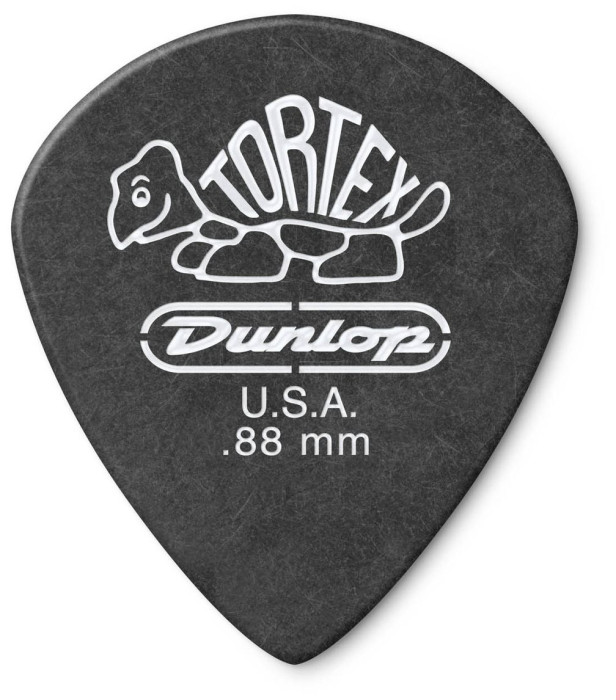 Hlavní obrázek Tvrdost 0.88 DUNLOP Tortex Pitch Black Jazz III Pick .88mm - 12 ks