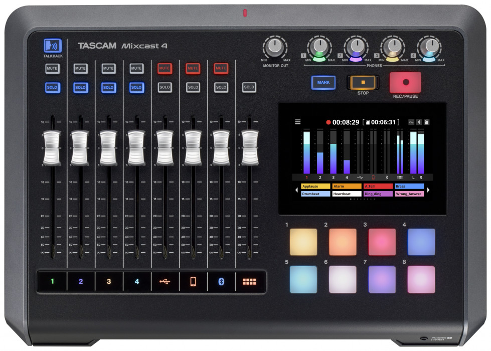 Hlavní obrázek Mixážní pulty TASCAM MIXCAST 4