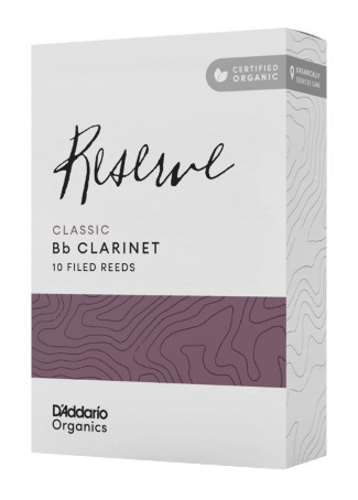 Hlavní obrázek Bb klarinet D'ADDARIO ODCT1020 Organic Reserve Classic Bb Clarinet Reeds 2.0 - 10 Pack