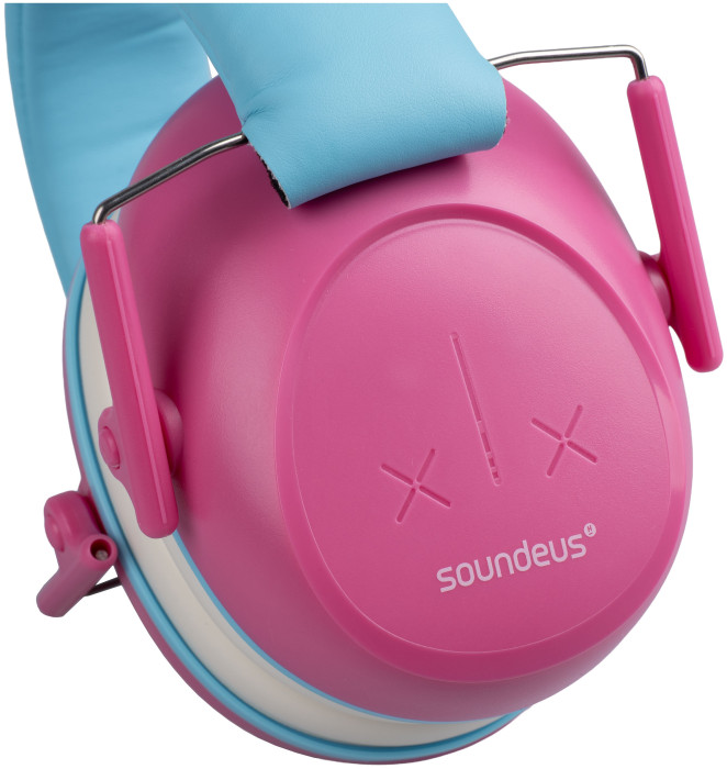Hlavní obrázek Ochrana sluchu SOUNDEUS HearProtect P1-K5 Billie Kids Ear muffs - Pink