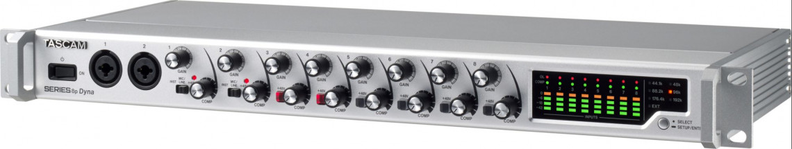 Hlavní obrázek Mikrofonní a linkové předzesilovače TASCAM Series 8p Dyna