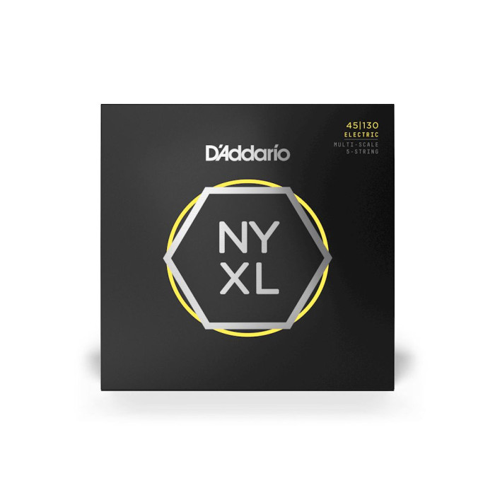 Hlavní obrázek Tvrdost .045 D'ADDARIO NYXL45130MS Hybrid Light 5-String, Multiscale, NYXL 45-130