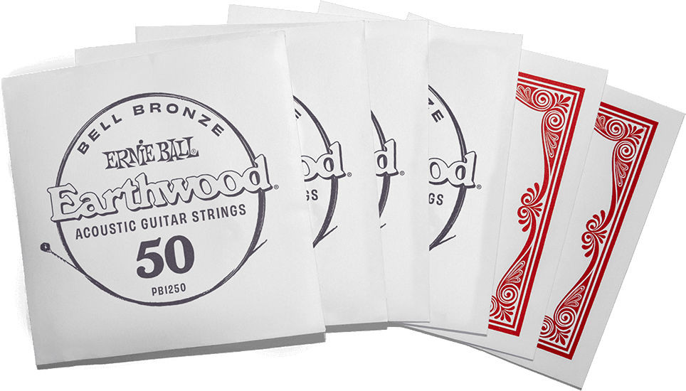 Hlavní obrázek Tvrdost .010 ERNIE BALL 2350 Extra Light Earthwood Bell Bronze Acoustic Guitar Strings 10-50