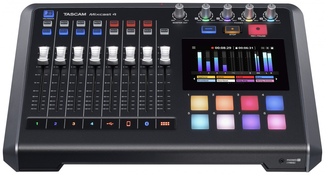 Hlavní obrázek Mixážní pulty TASCAM MIXCAST 4