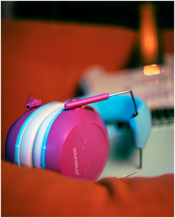 Hlavní obrázek Ochrana sluchu SOUNDEUS HearProtect P1-K5 Billie Kids Ear muffs - Pink