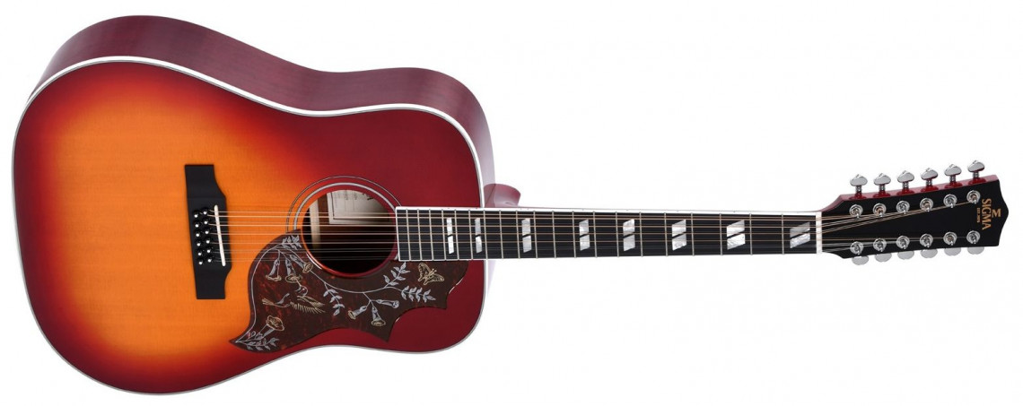Hlavní obrázek Dvanáctistrunné SIGMA GUITARS DM12-SG5 Vintage Cherry Sunburst