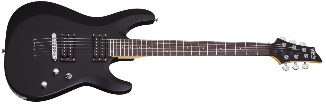 Hlavní obrázek Superstrat SCHECTER C6 Deluxe, Rosewood Fingerboard - Satin Black