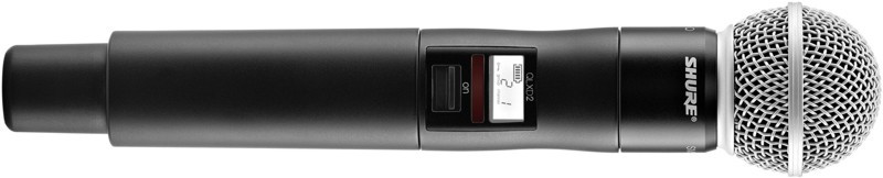 Hlavní obrázek Samostatné vysílače k bezdrátovým systémům SHURE QLXD2/SM58 G51 470 - 534 MHz
