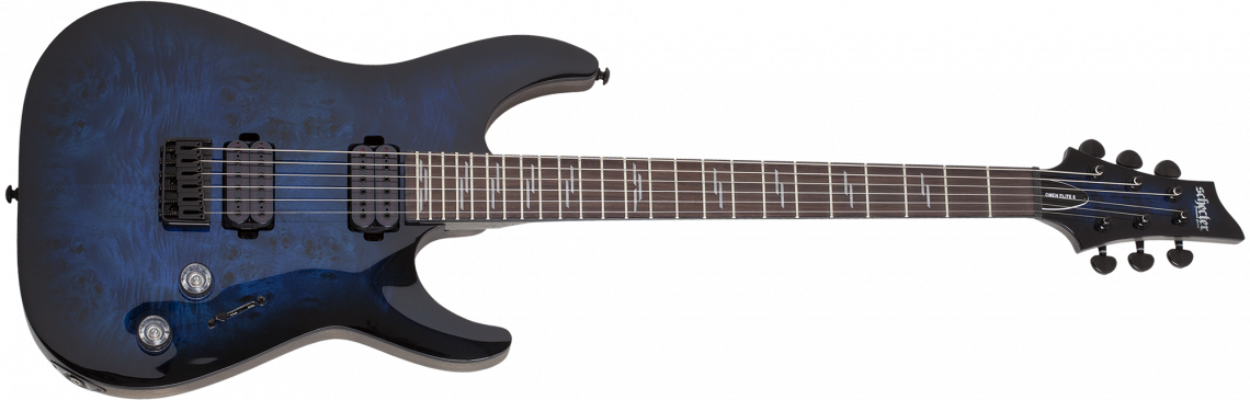 Hlavní obrázek Superstrat SCHECTER Omen Elite-6 - See-Thru Blue Burst
