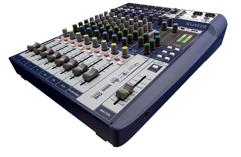 Hlavní obrázek Mixážní pulty s efektem SOUNDCRAFT Signature 10