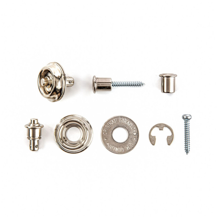 Hlavní obrázek Zámky na popruh DUNLOP Straplok Strap Retainers Flush Mount - Nickel