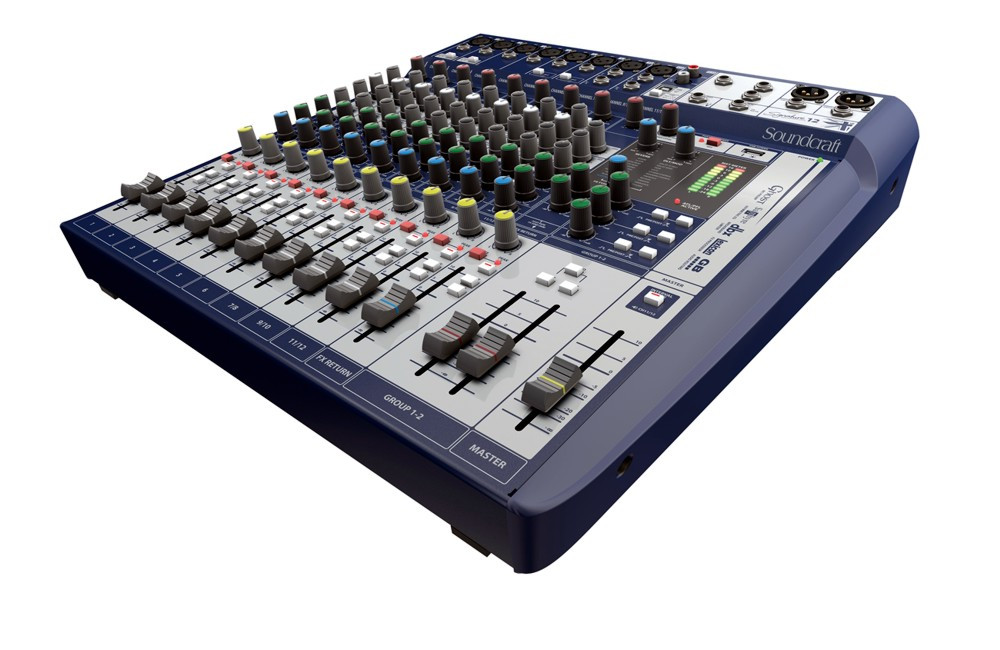 Hlavní obrázek Mixážní pulty s efektem SOUNDCRAFT Signature 12