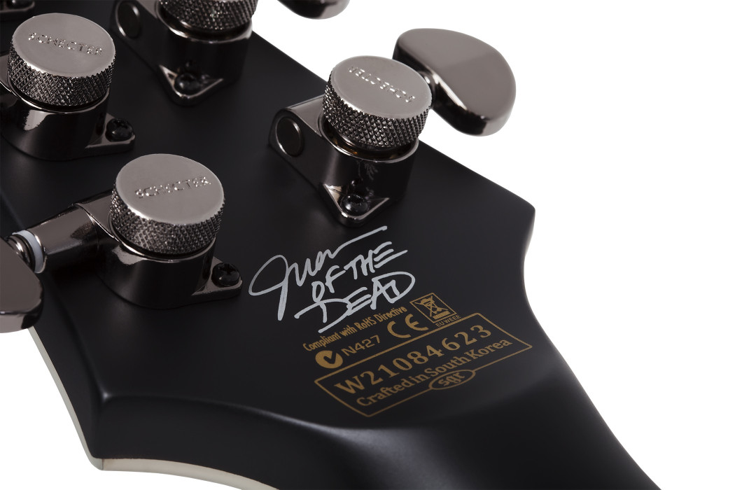 Hlavní obrázek Hard&heavy SCHECTER Juan of the Dead V-1 - Satin Black Reign