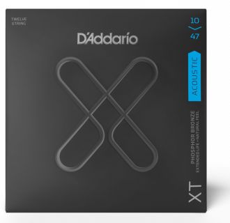 Hlavní obrázek Pro dvanáctistrunnou kytaru D'ADDARIO XTAPB1047-12