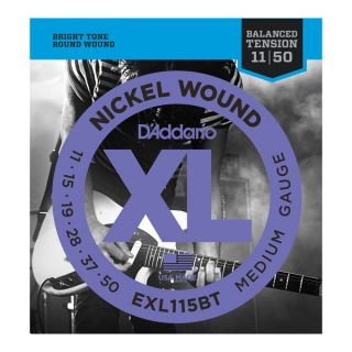 Hlavní obrázek Tvrdost .011 D'ADDARIO EXL115BT - Balanced Tension - .011 - .050
