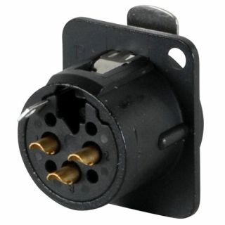 Hlavní obrázek 3 PIN XLR F NEUTRIK NC3FD-L-B-1