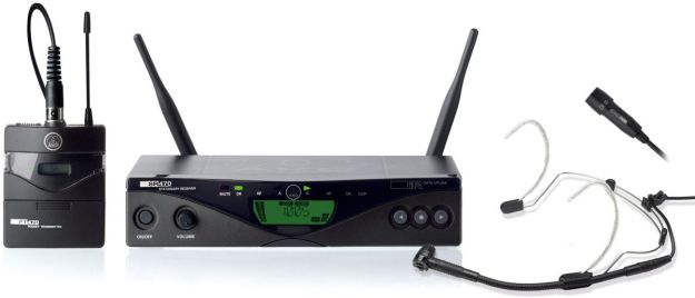 Hlavní obrázek S klopovým mikrofonem (lavalier) AKG WMS470 Presenter Set-b1