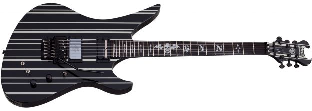 Hlavní obrázek Hard&heavy SCHECTER Synyster Custom-S Black with Silver Pin Stripes