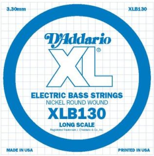 Hlavní obrázek Vícestrunné a ostatní sady pro baskytaru D'ADDARIO XLB130, basová struna H