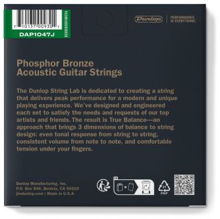 Hlavní obrázek Ostatní struny pro akustickou kytaru DUNLOP DAP1047J