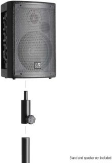 Hlavní obrázek Adaptéry a nástavce pro reproduktorové stojany LD SYSTEMS STINGER MIX 6 G2 SET 1