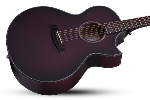 Hlavní obrázek Další tvary SCHECTER Orleans Stage Acoustic Vampyre Red Burst Satin