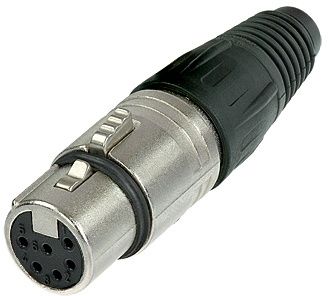 Hlavní obrázek 5 PIN XLR F NEUTRIK NC6FX
