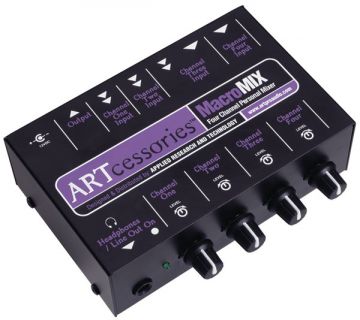 Hlavní obrázek Miniaturní mixážní pulty ART MACROMIX