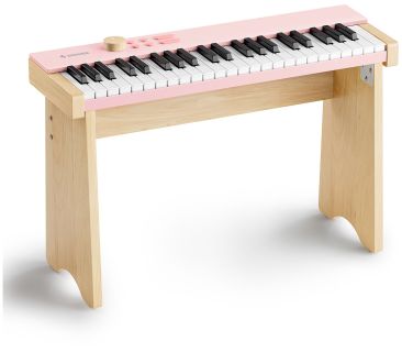 Hlavní obrázek Dětské keyboardy DONNER KIDO V-20 Mini Digital Keyboard 44 keys Light Pink wirh Stand