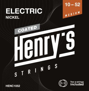 Hlavní obrázek Tvrdost .010 HENRY’S HENC1052 Coated Electric Nickel - 010“ - 052”